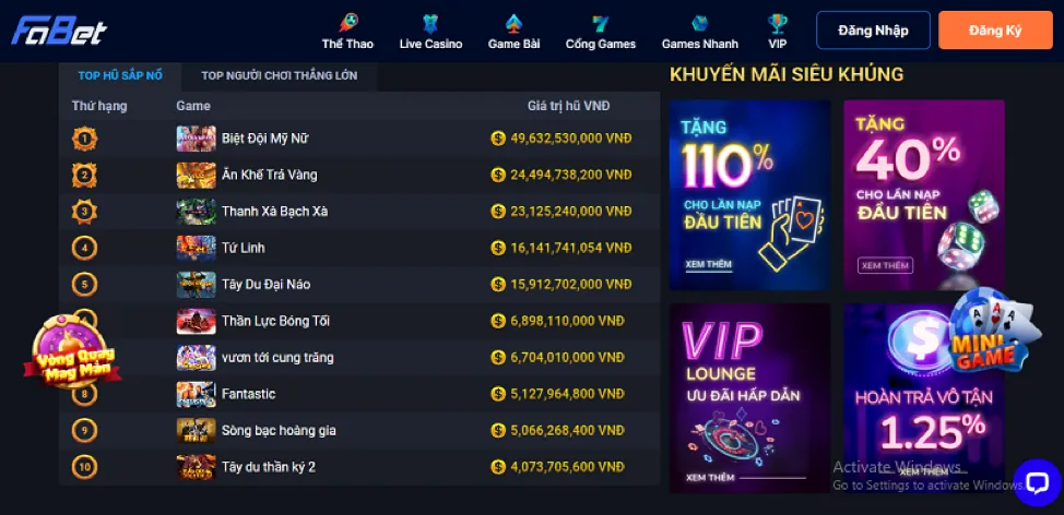 Hướng Dẫn Casino Trực Tuyến 123win vin